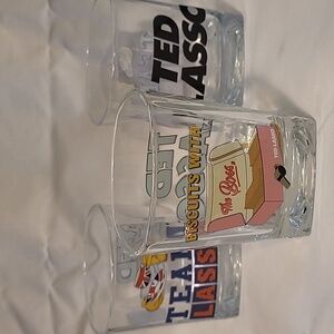 Set of 3 Ted Lasso 9oz rocks glasses